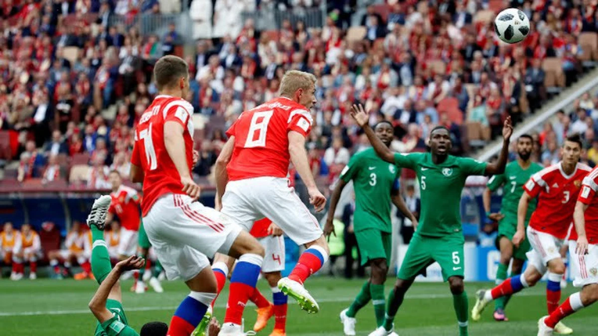 CM 2018: Rusia obţine o victorie categorică, în deschidere