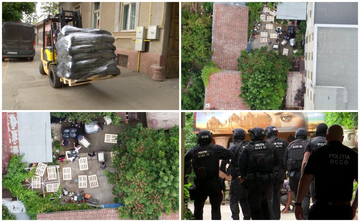 Cocaina cartelului Otoniel, de sute de milioane de euro, ascunsă la Arad
