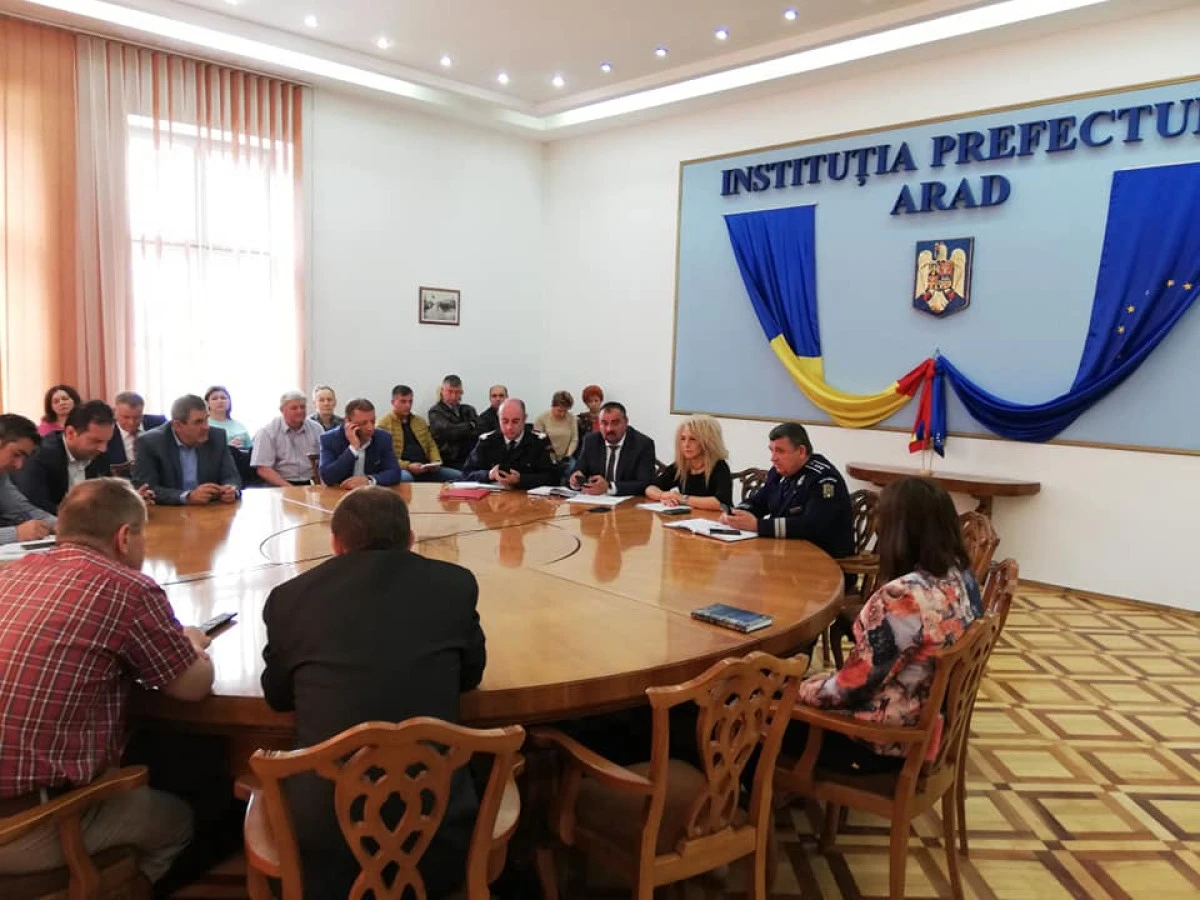 Comisie constituită pentru constatarea și evaluarea pagubelor produse de precipitațiile abundente