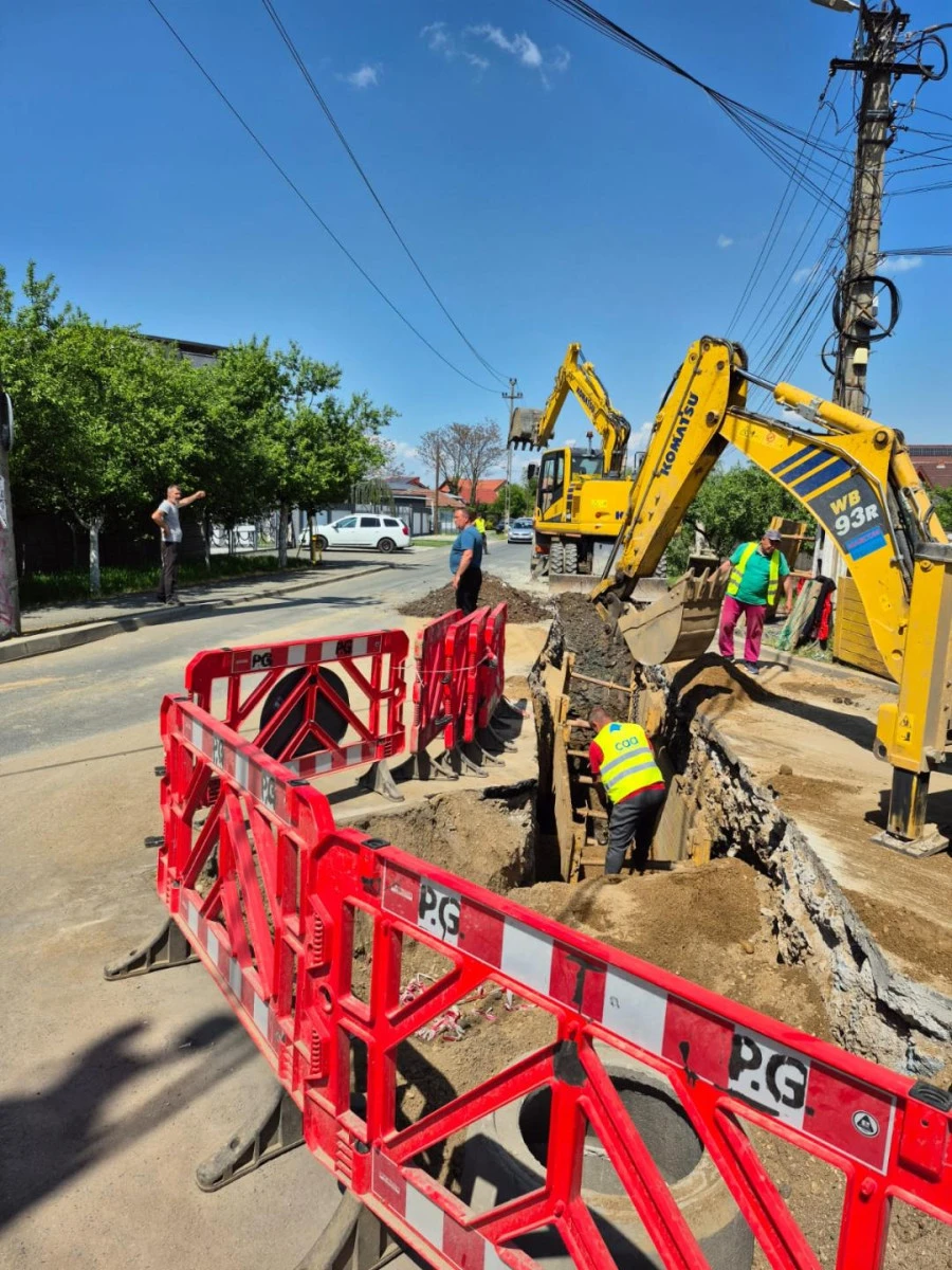Compania de Apă Arad modernizează rețeaua de canalizare din zona străzii Lipovei