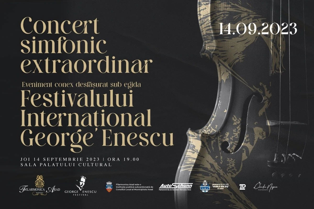 Concert simfonic extraordinar, la Filarmonica din Arad