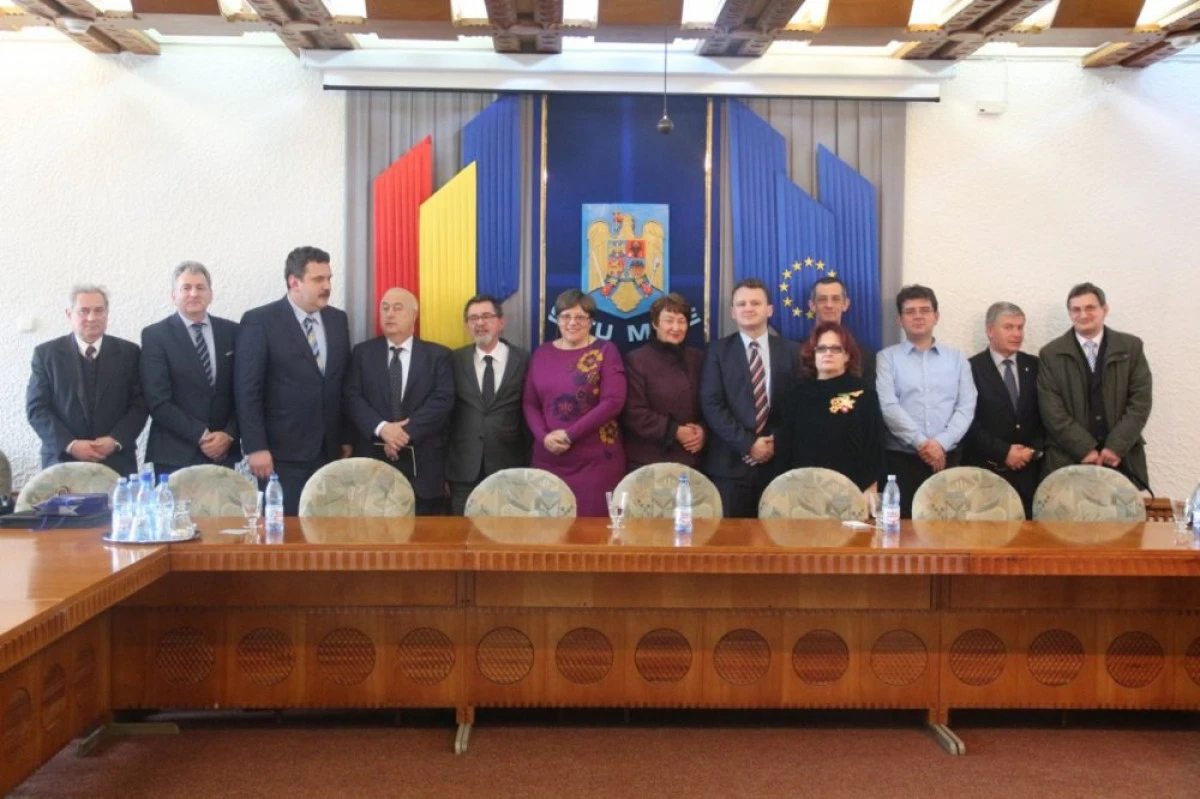 Conducerea Universității Semmelweis din Budapesta a vizitat filialele UVVG Arad