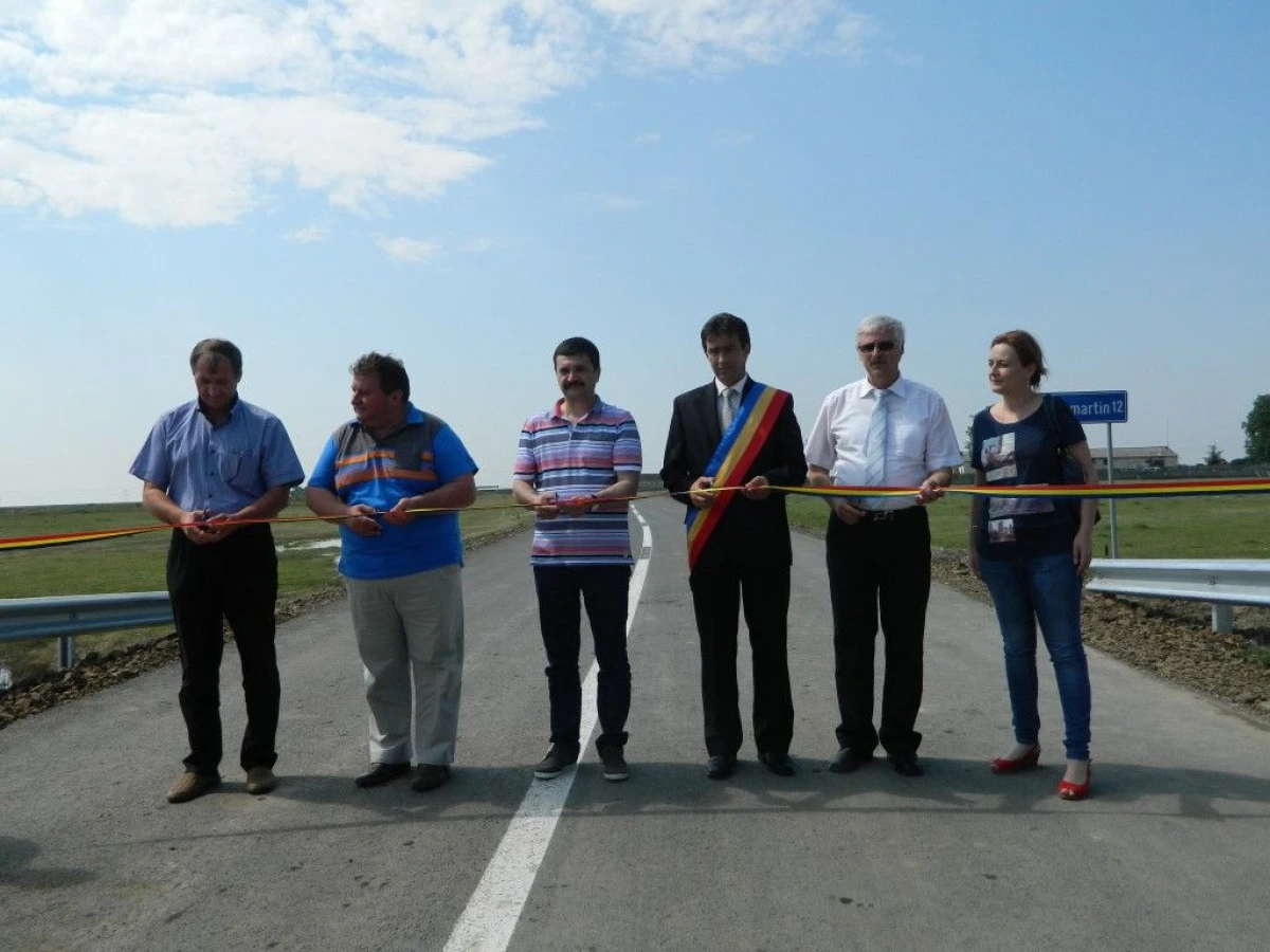 CONSILIUL JUDETEAN A INAUGURAT DRUMUL ELEK - GRANICERI