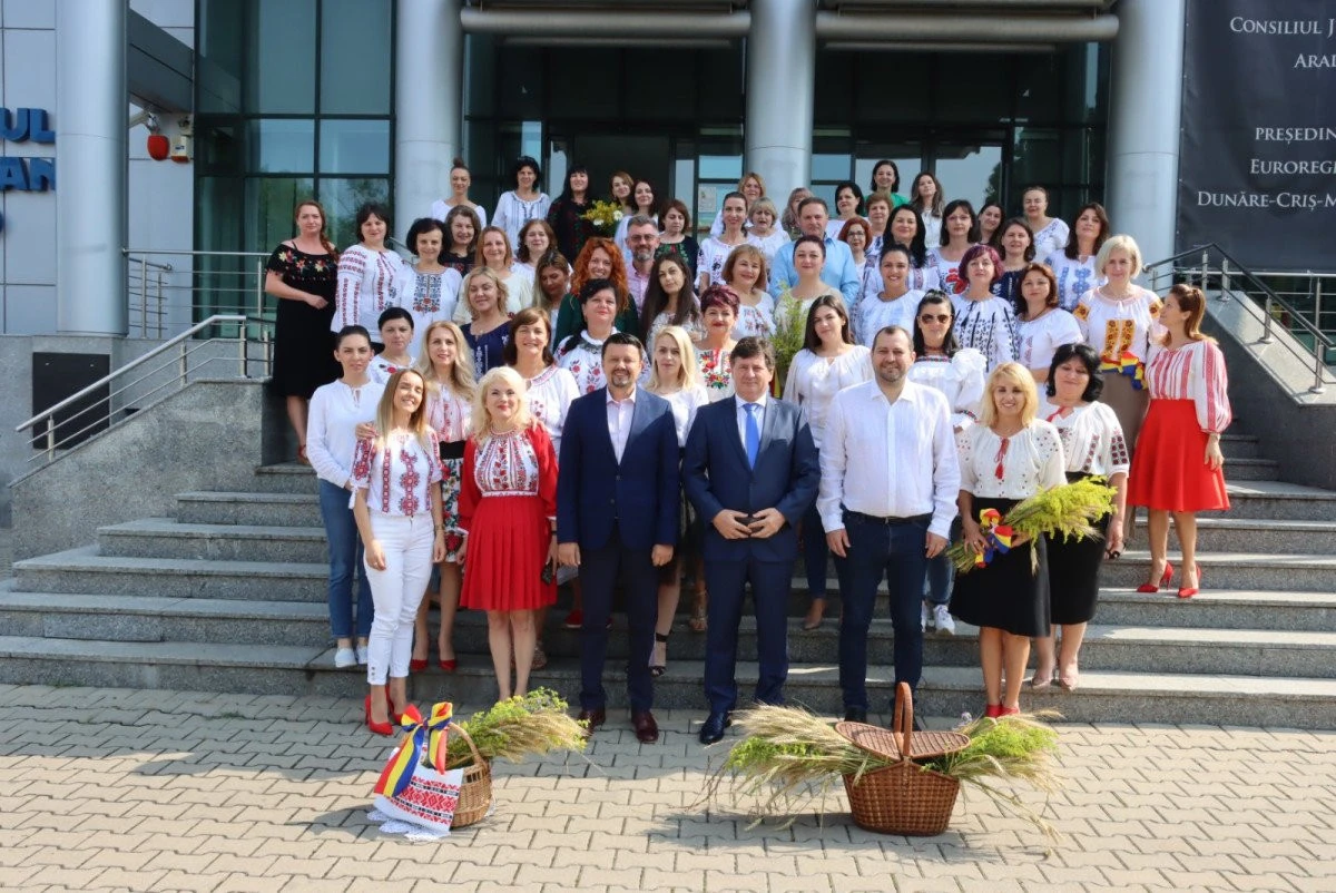 Consiliul Județean Arad a marcat, astăzi, Ziua Iei