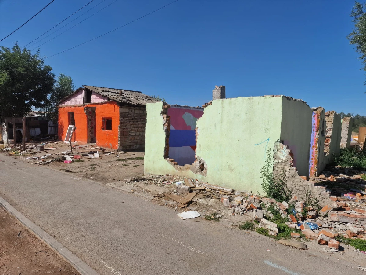 Construcțiile ilegale de pe strada Mărului au fost demolate