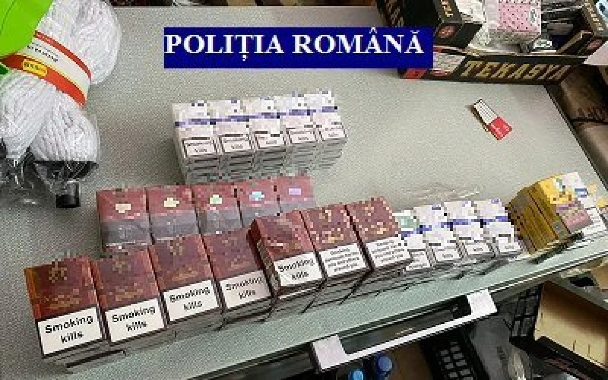 Contrabandă cu țigarete, la Dorobanți