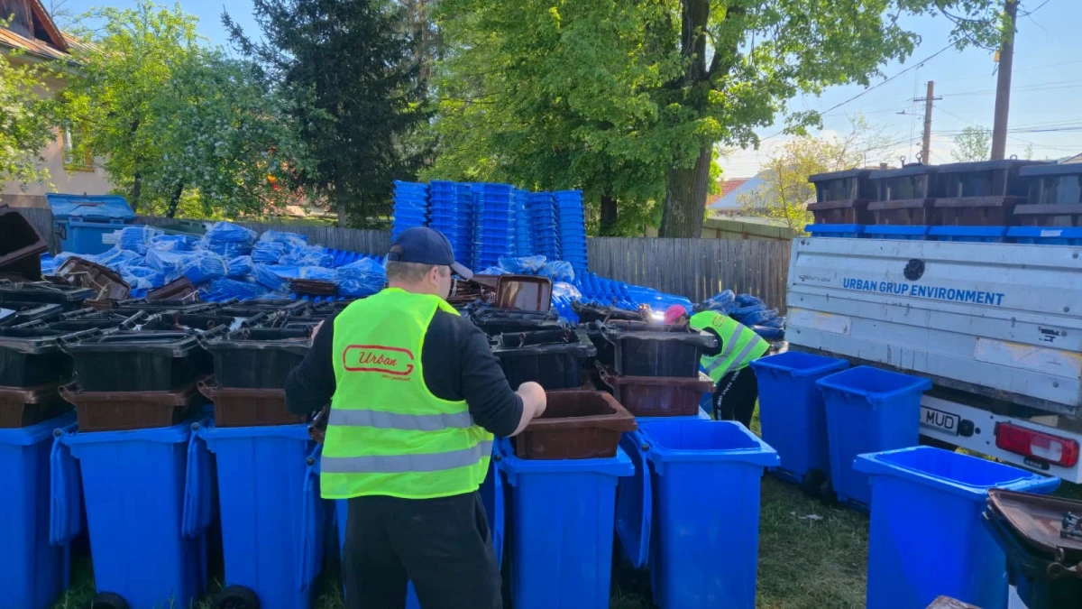 Contract de peste 56 de milioane de lei pentru colectarea deșeurilor din 40 de UAT-uri din Arad