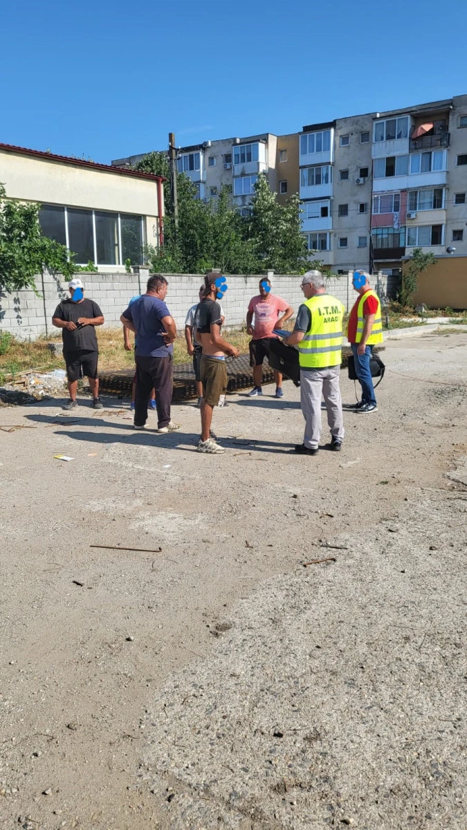 Controale intense pe șantiere: amenzi de peste 470.000 lei aplicate de ITM Arad