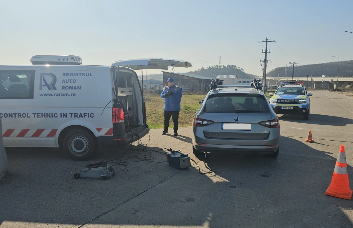 Controale RAR în Arad: 17 la sută dintre vehicule verificate în 2025 au avut nereguli tehnice