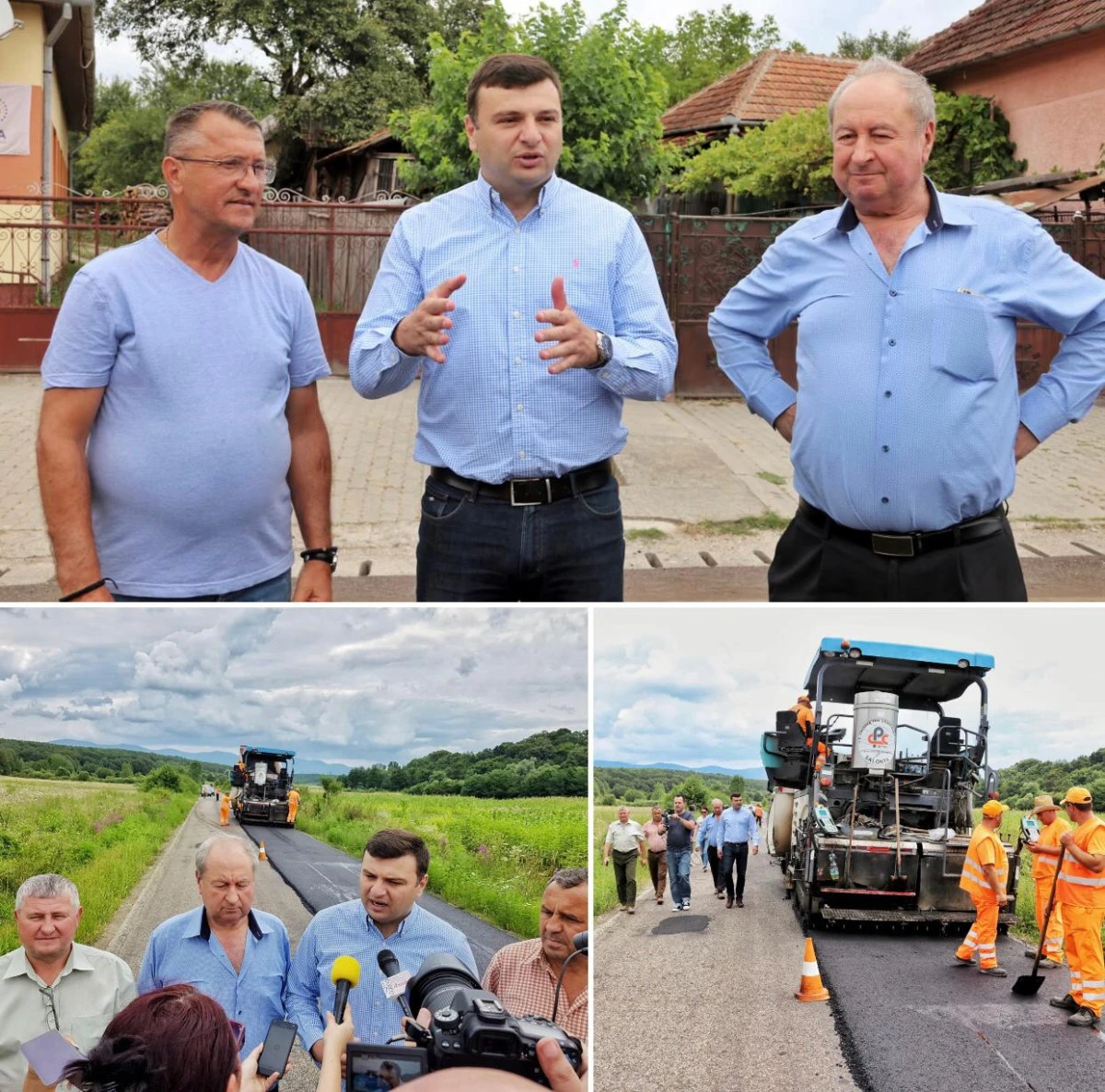 Covoare asfaltice pe Beliu – Archiş şi Cărand – Prunişor