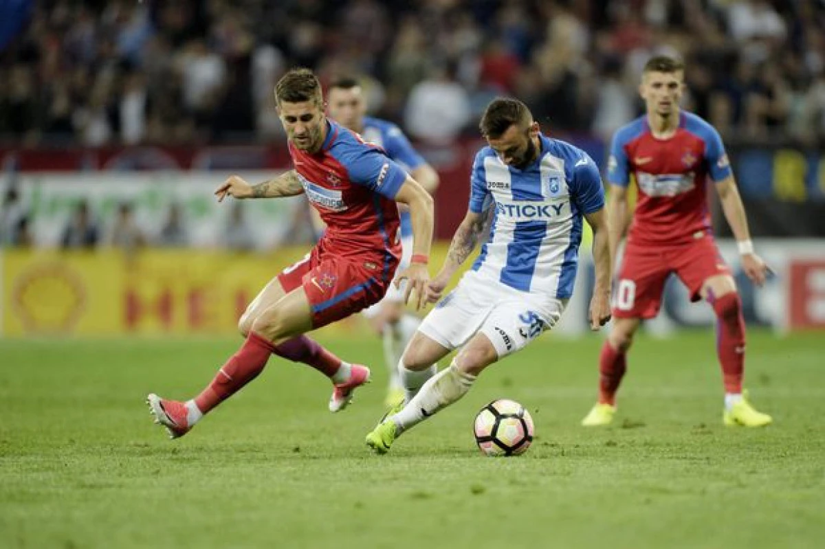 Craiova - FCSB, derby-ul etapei în Liga 1. Programul complet