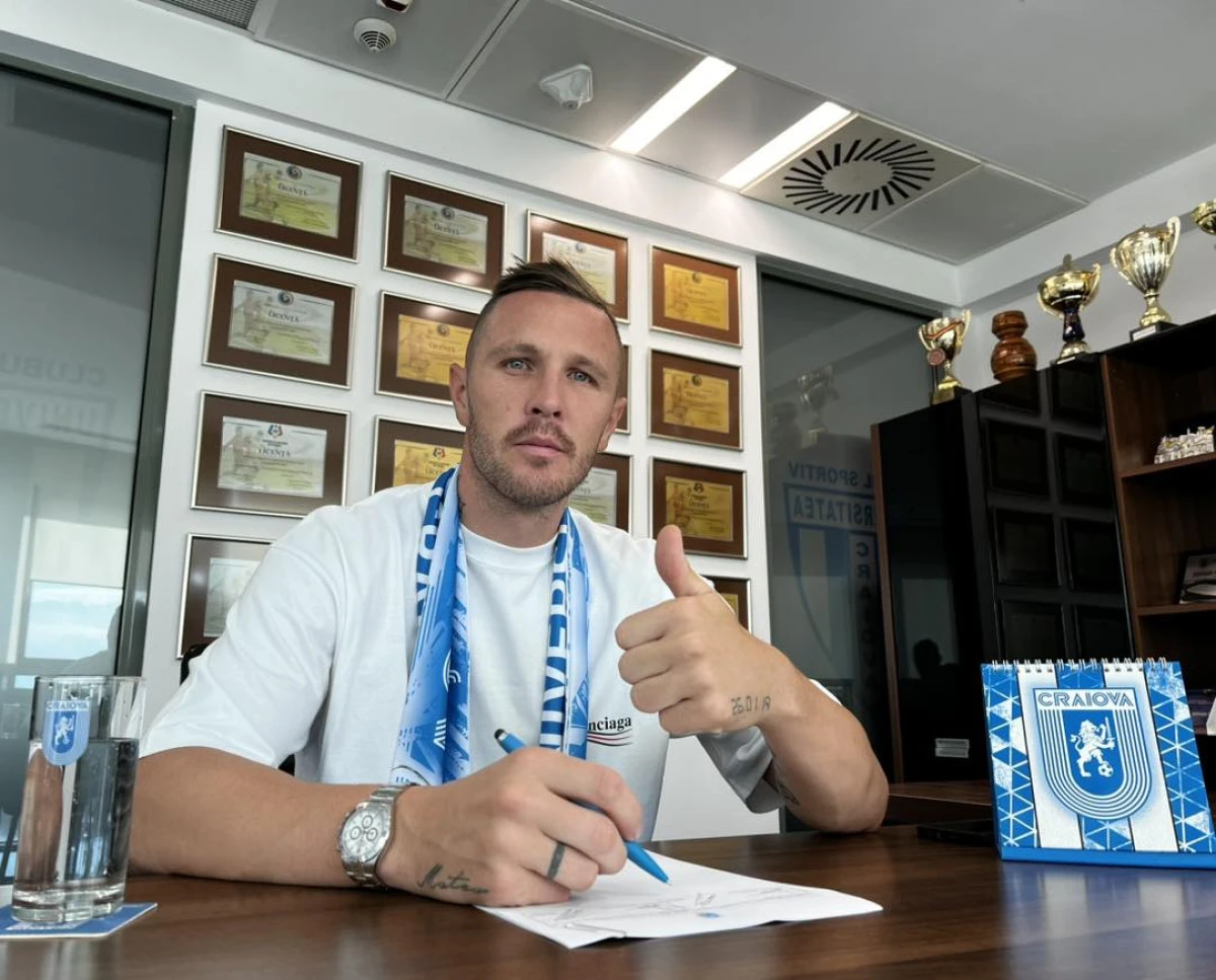 Craiova se întărește înainte de meciul cu UTA: a semnat un sloven cu aproape 300 de meciuri în Serie A!