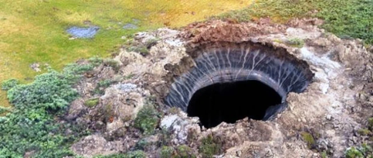 Craterul Batagay din Siberia se măreşte într-un ritm alarmant