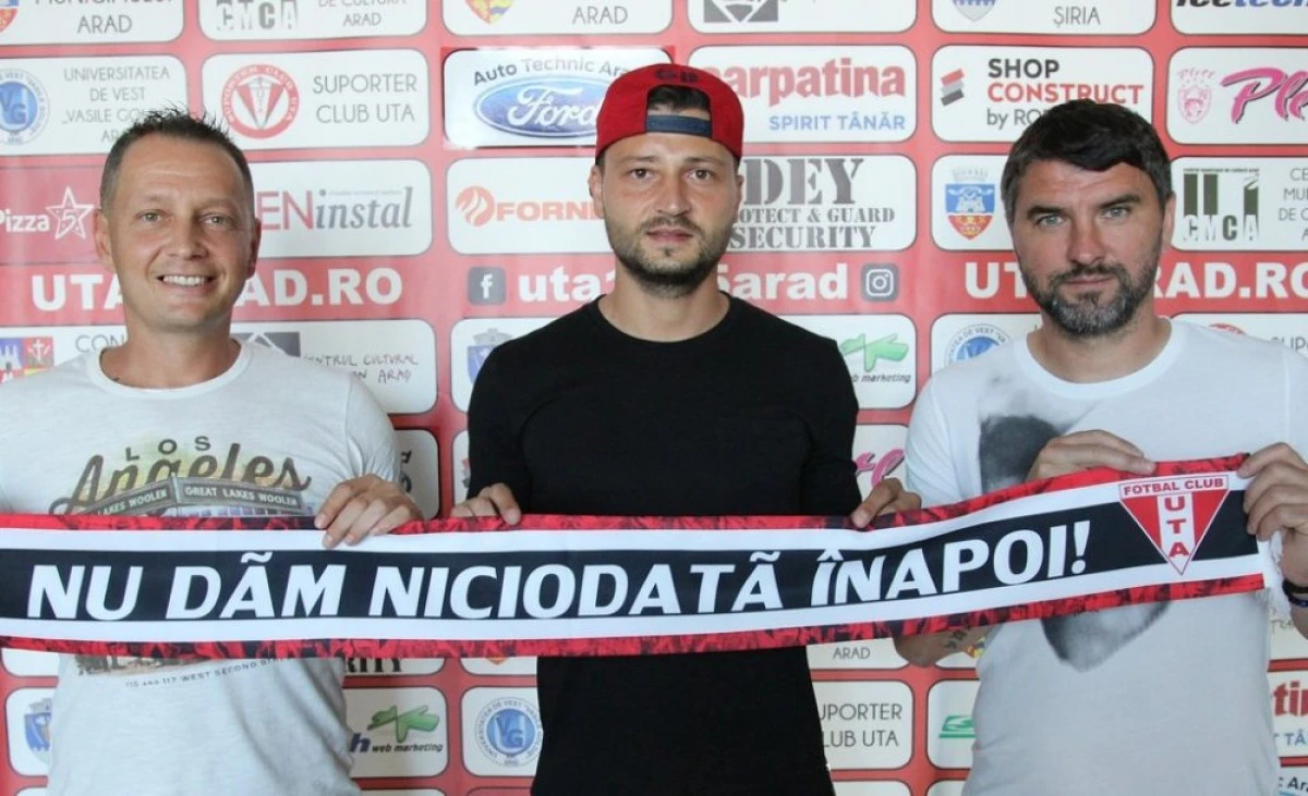 Cristian Scutaru este noul fundaş al UTA-ei
