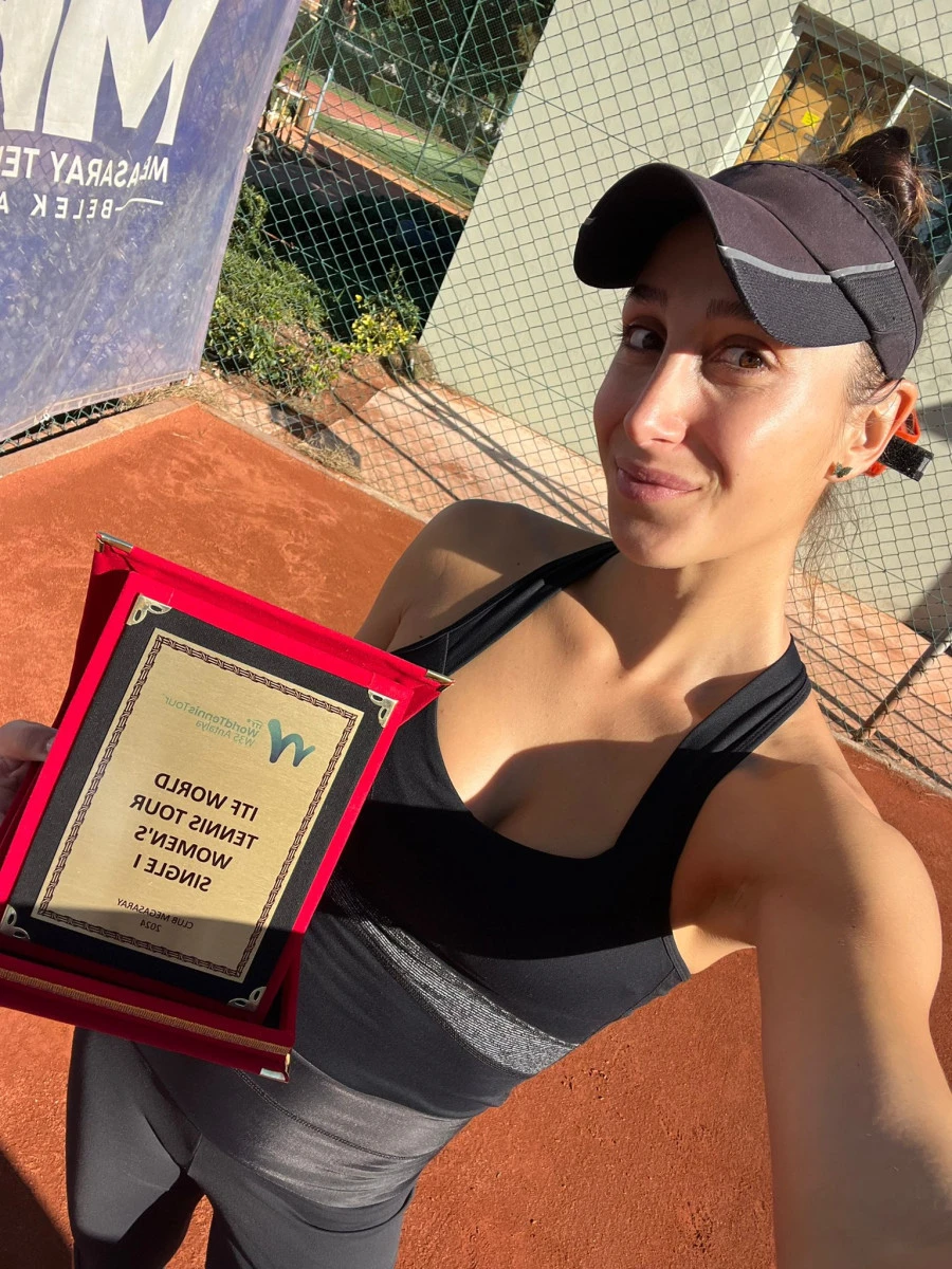 Cristina Dinu, de la Sportsin Arad, este câștigătoare la ITF 35k Antalya