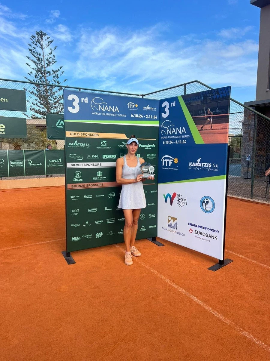 Cristina Dinu, de la Sportsin Arad, finalistă la ITF 35K Heraklion!
