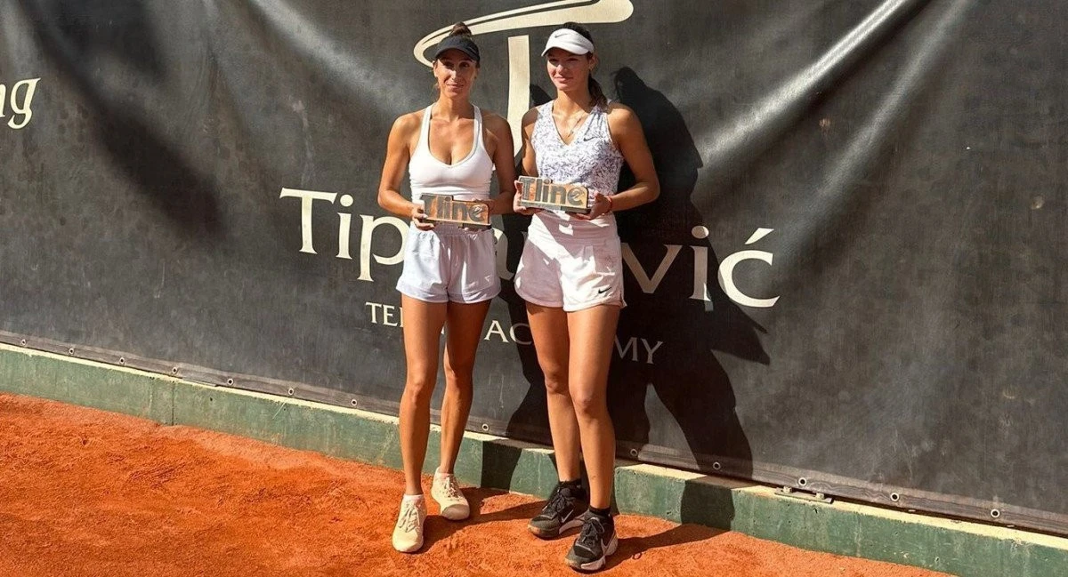 Cristina Dinu, tenismena de la Sportsin Arad, a jucat finala de dublu la turneul ITF din Serbia