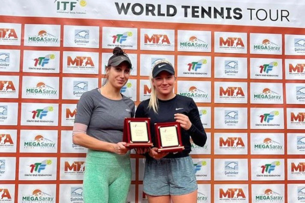 Cristina Dinu, tenismena de la Sportsin Arad, campioană de dublu la turneul ITF din Antalya!