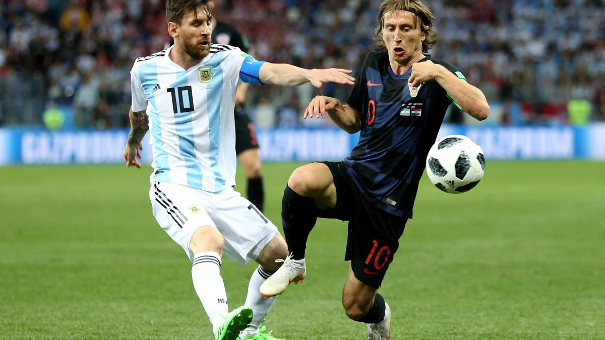 Croația - Argentina, sau duelul liderilor Modric și Messi! Prima semifinală va fi arbitrată de Orsato