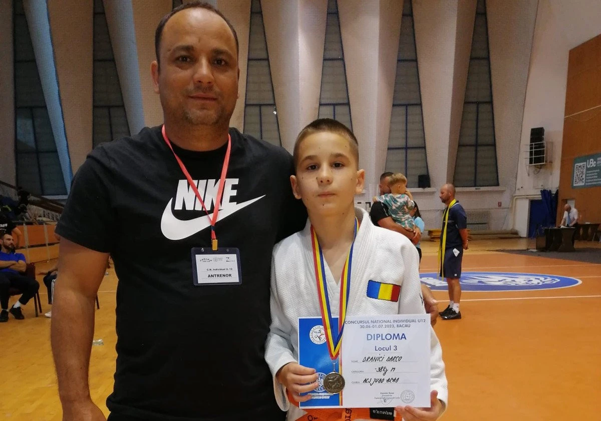 CS Judo Arad a punctat și la Naționalele U12, bronz pentru Darco Dranici