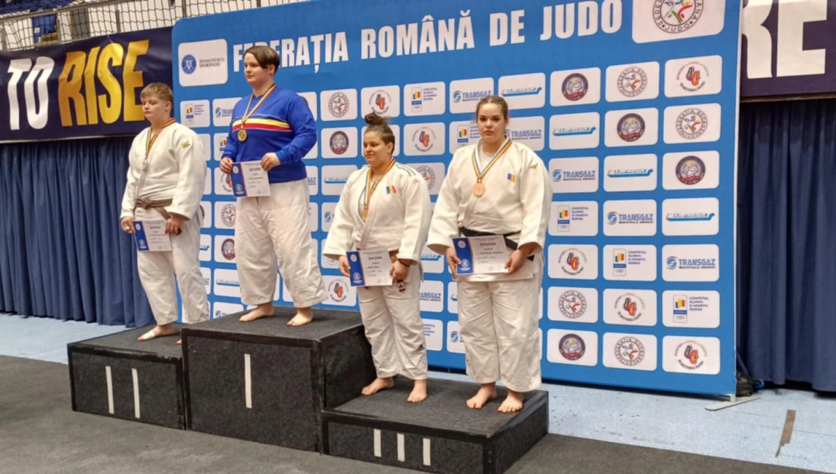 CS Municipal Arad a avut trei judoka pe podiumul național al juniorilor!