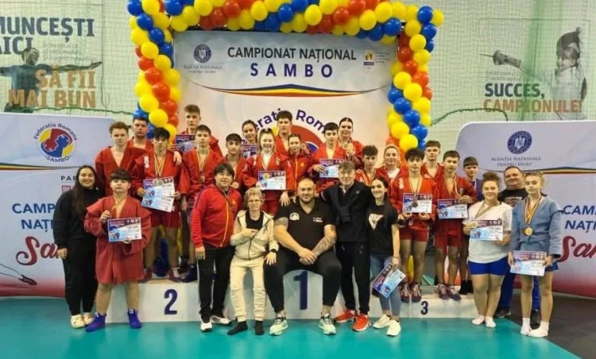 CS Universitatea Arad a dominat categoric Naționalele de sambo, cu aproape 50 de medalii obținute!