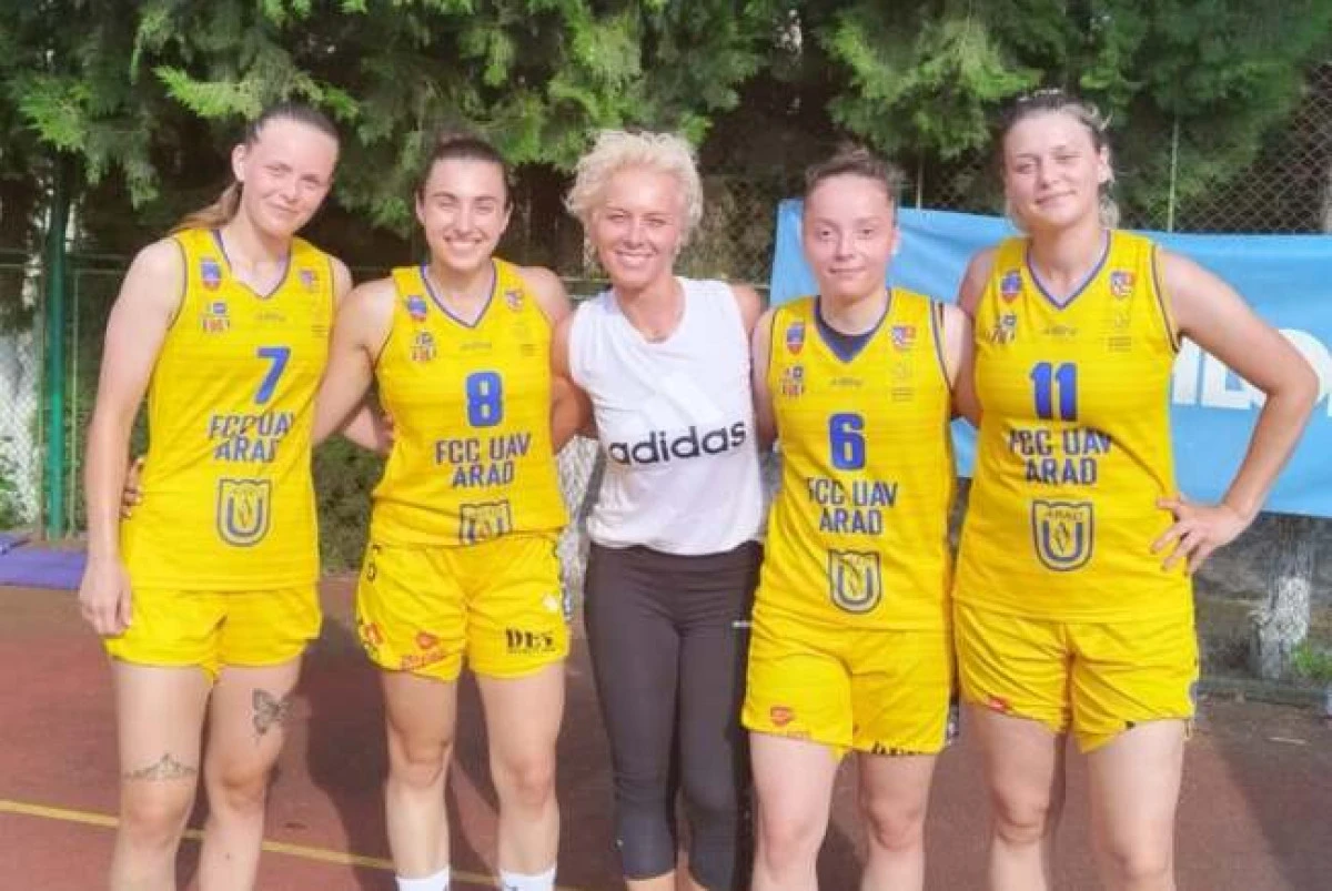 CS Universitatea Arad a ratat de puțin bronzul național la baschet 3x3