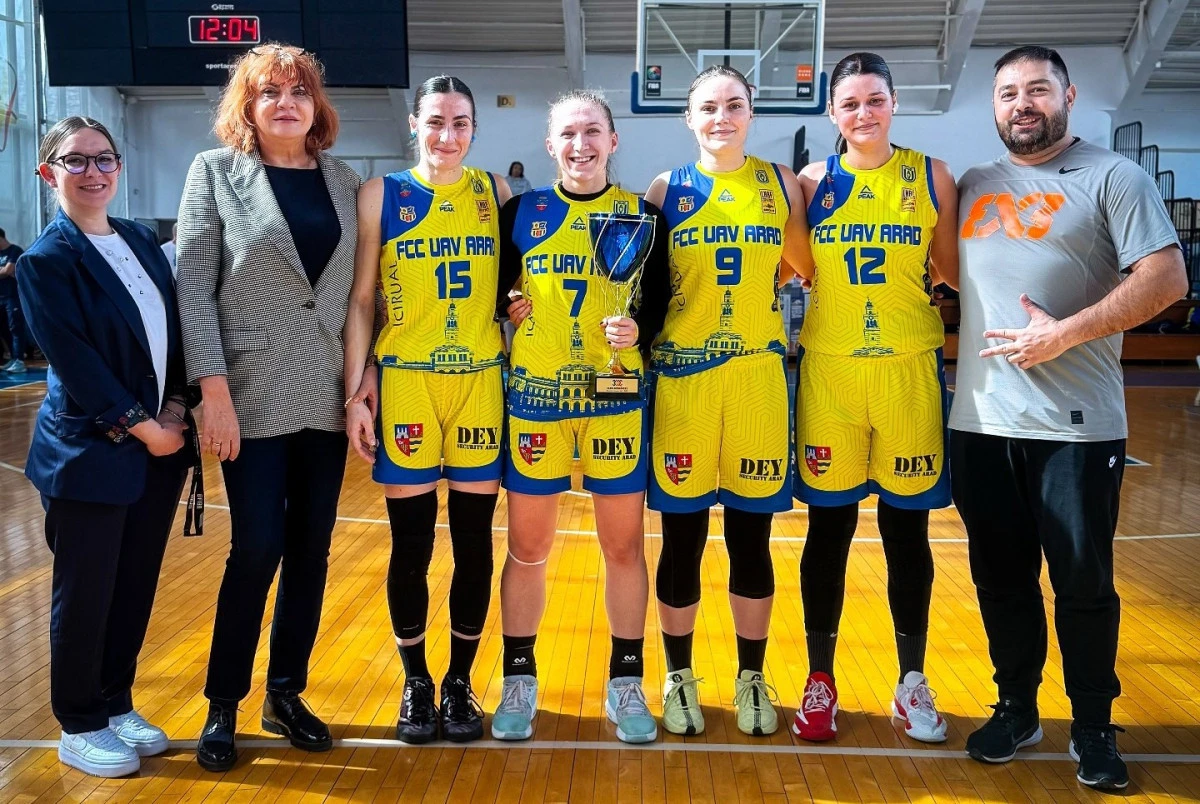 CS Universitatea Arad a reușit la 3x3 ce nu a putut în baschetul clasic, să ia Cupa României!