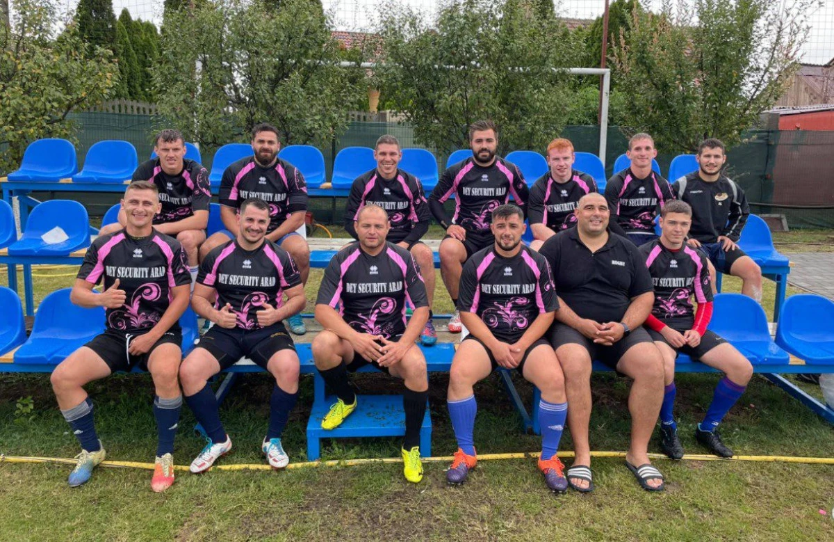 CS Universitatea Arad se află la mijlocul clasamentului după prima etapă de Rugby Sevens