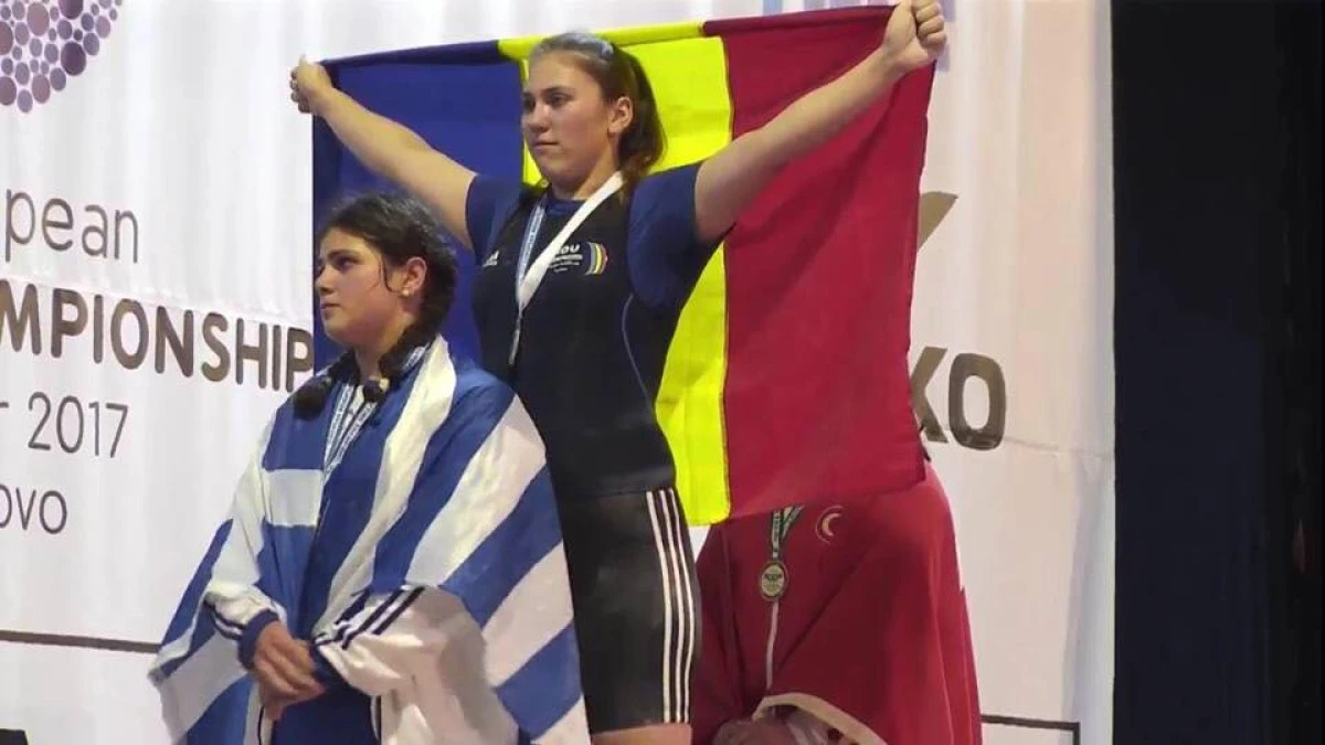 CSM Arad dă încă o dublă campioană europeană la haltere!