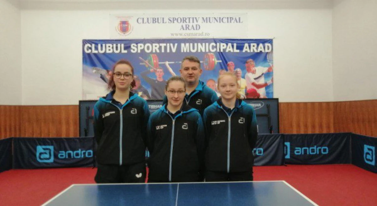 CSM Arad este angrenată de mâine în returul Superligii de tenis de masă, Dana Dodean vine la Naţionale!
