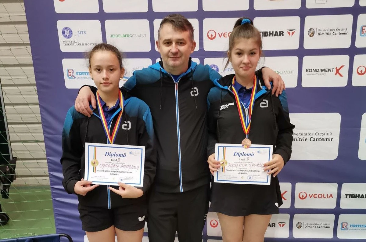 CSM Arad obţine încă două medalii naţionale la tenis de masă! (FOTO)
