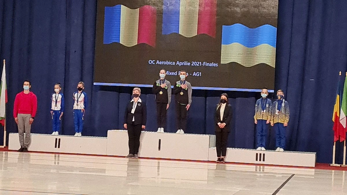 CSM Arad urcă pe podium şi la gimnastică aerobică! (FOTO)