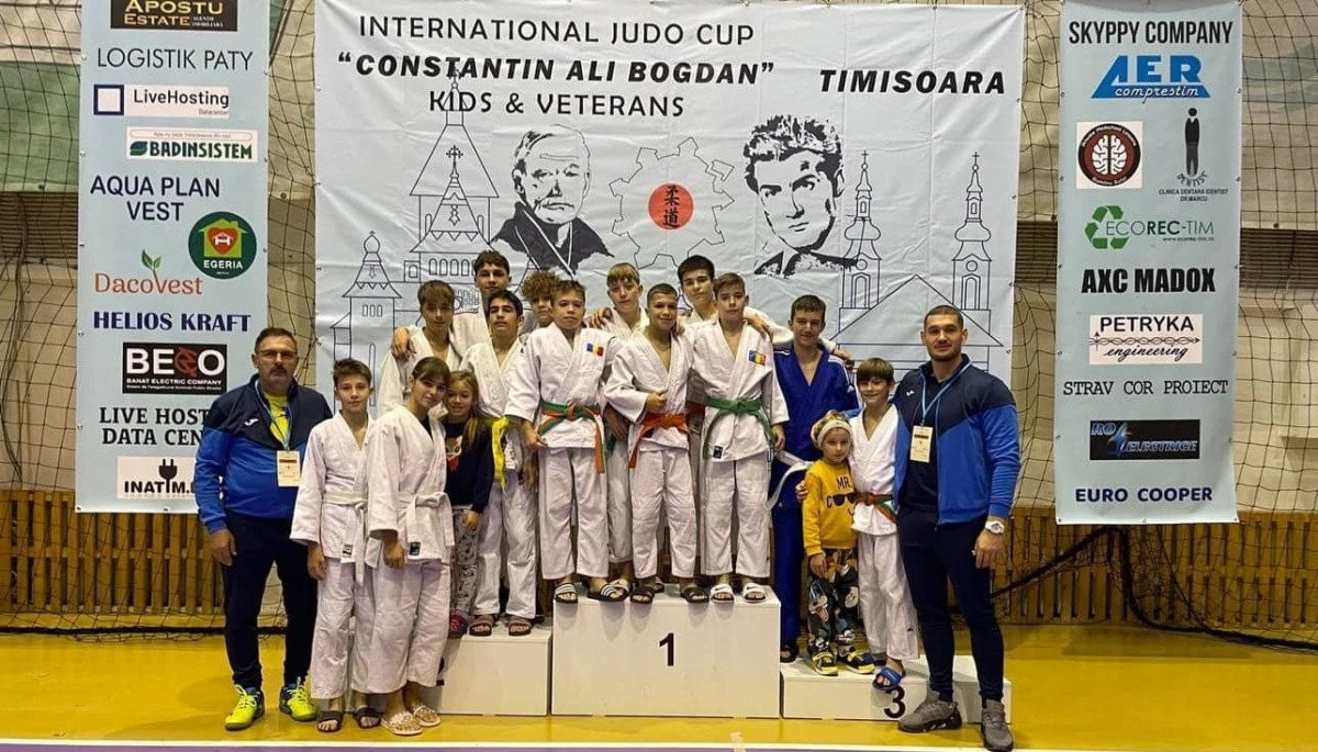 CSȘ Gloria Arad a câștigat Cupa Internațională “Constantin Ali Bogdan”: 20 de medalii pe tatami!