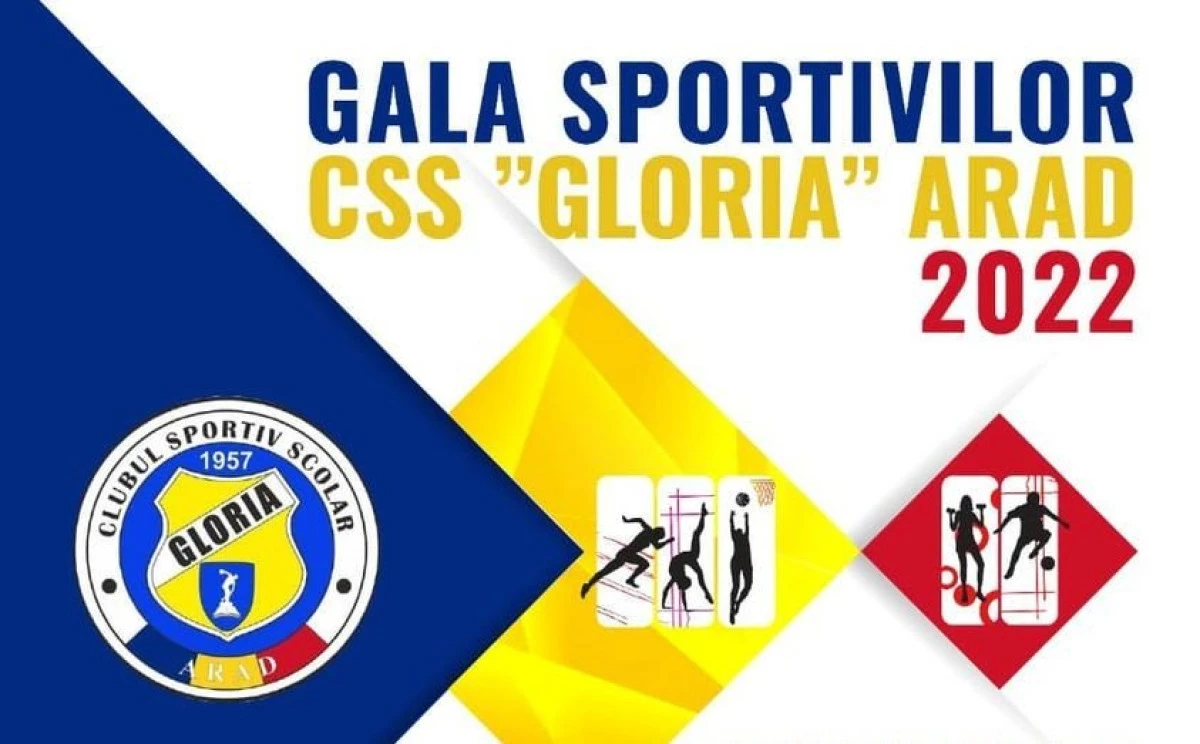 CSȘ Gloria Arad își va premia în cadru festiv cei mai buni sportivi ai anului trecut