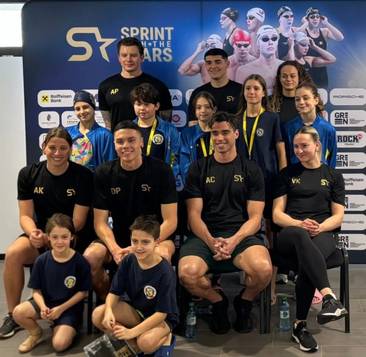 CSS „Gloria” Arad, rezultate remarcabile la competiția internațională de înot „Sprint with the Stars”, desfășurată la Otopeni