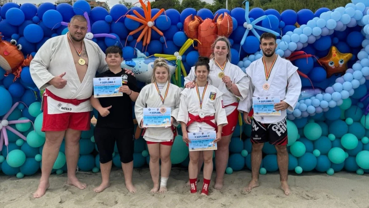 CSU Arad a obținut medalii naționale la sambo pe plajă. Clasări pe podium și la un turneu de judo