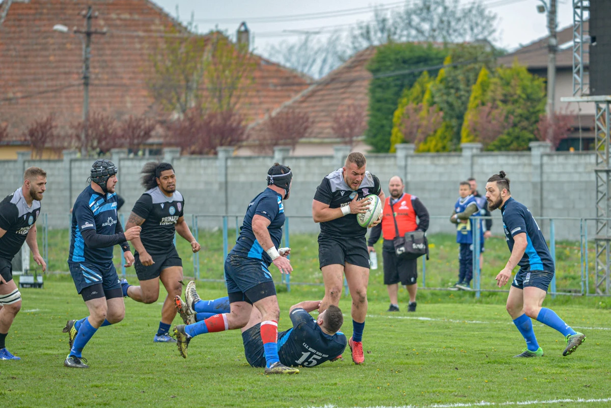 CSU Arad era “carne de tun”, în Liga Naţională de rugby: înfrângeri la scor pentru trei foste divizionare secunde!