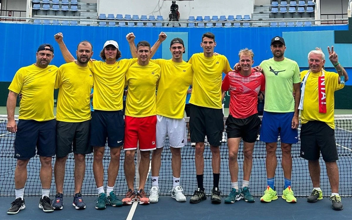Cu arădeanul Copil în lot, România a învins Thailanda și va juca în Grupa Mondială I a Cupei Davis