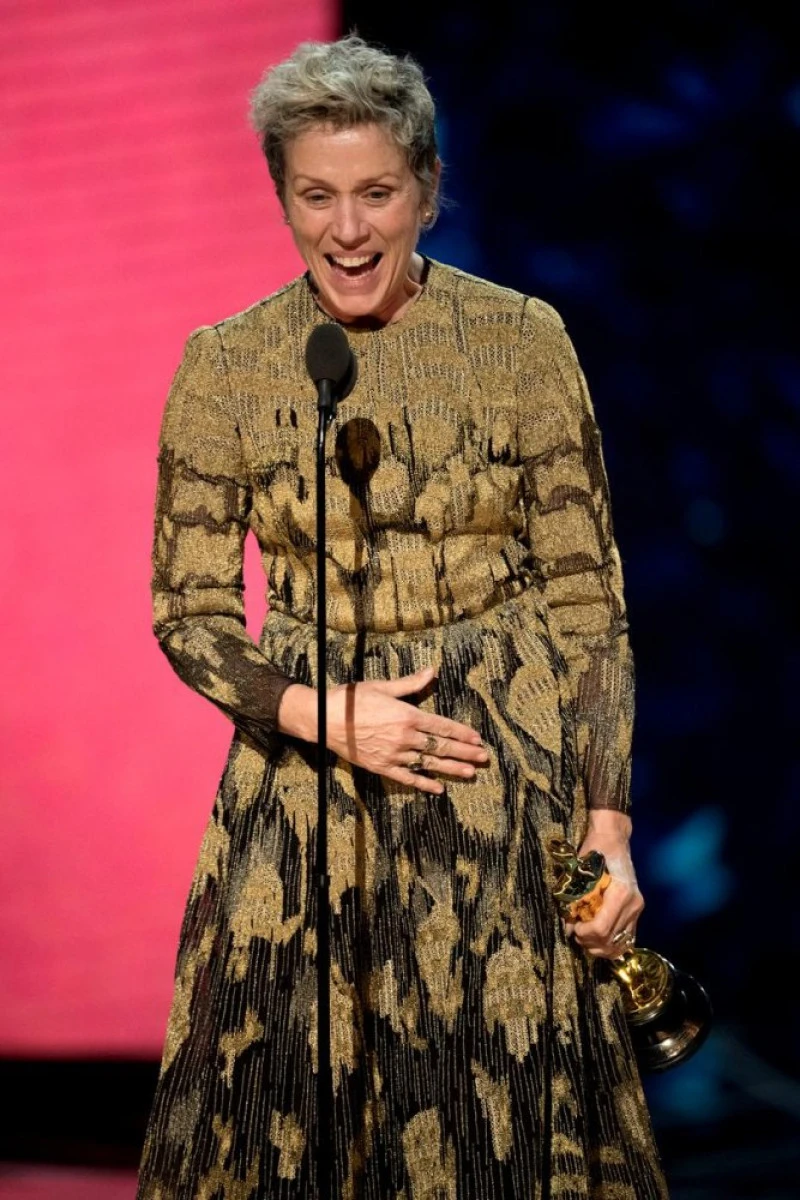 Cum a rămas Frances McDormand fără statueta de Oscar imediat după ceremonie
