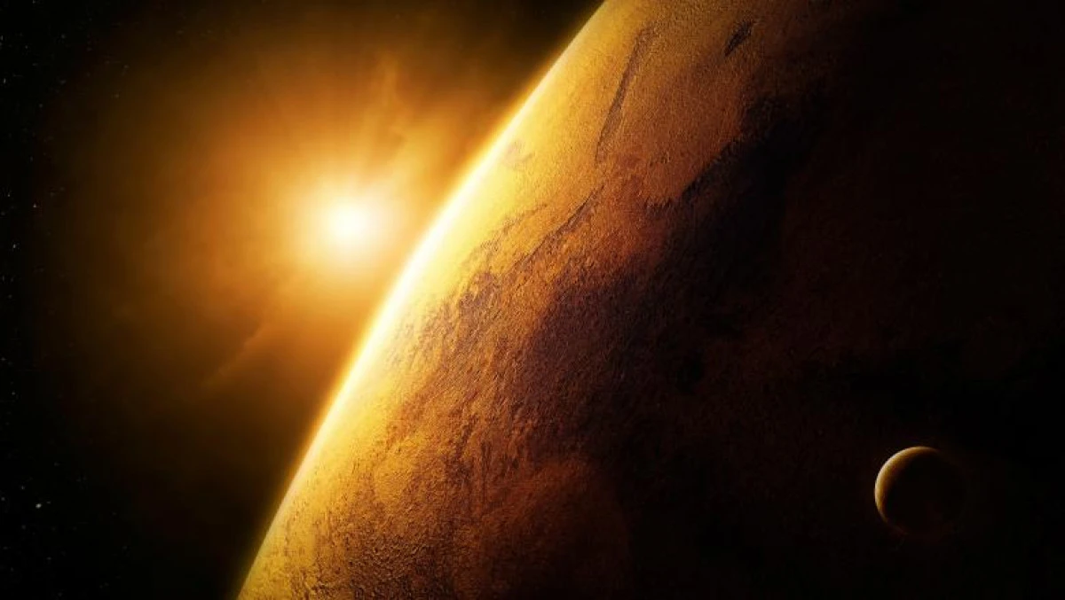 Cum se vede apusul de pe Marte, Venus sau Titan