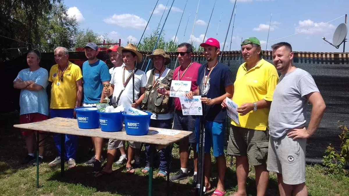 Cupa de vară AJF Arad la pescuit sportiv, o reușită deplină!