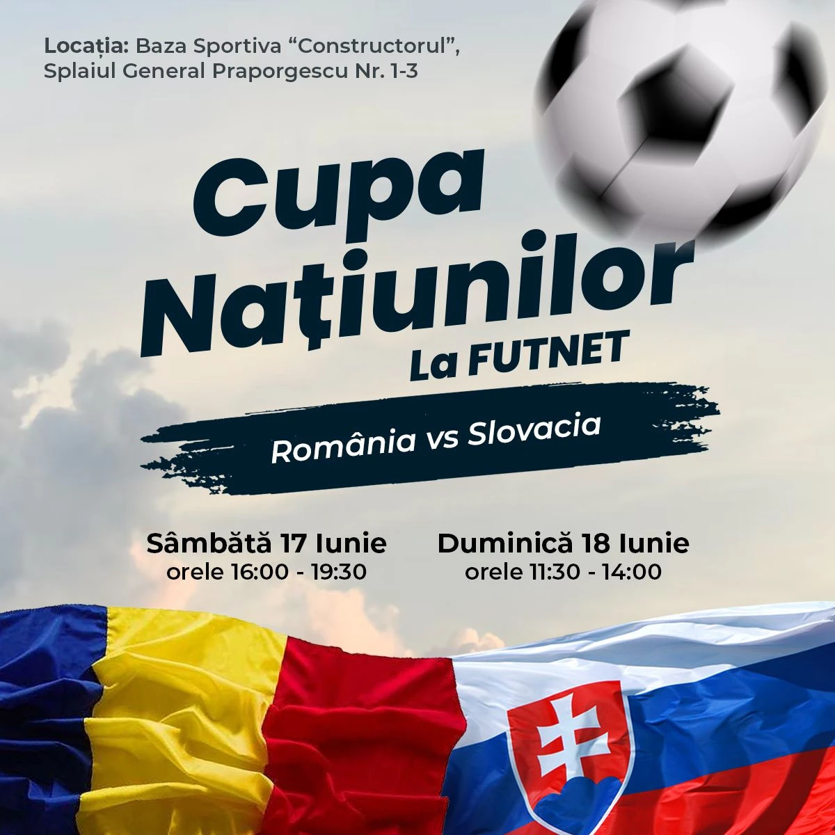 Cupa Națiunilor la tenis cu piciorul vine la Arad! Se va juca la Baza „Constructorul”