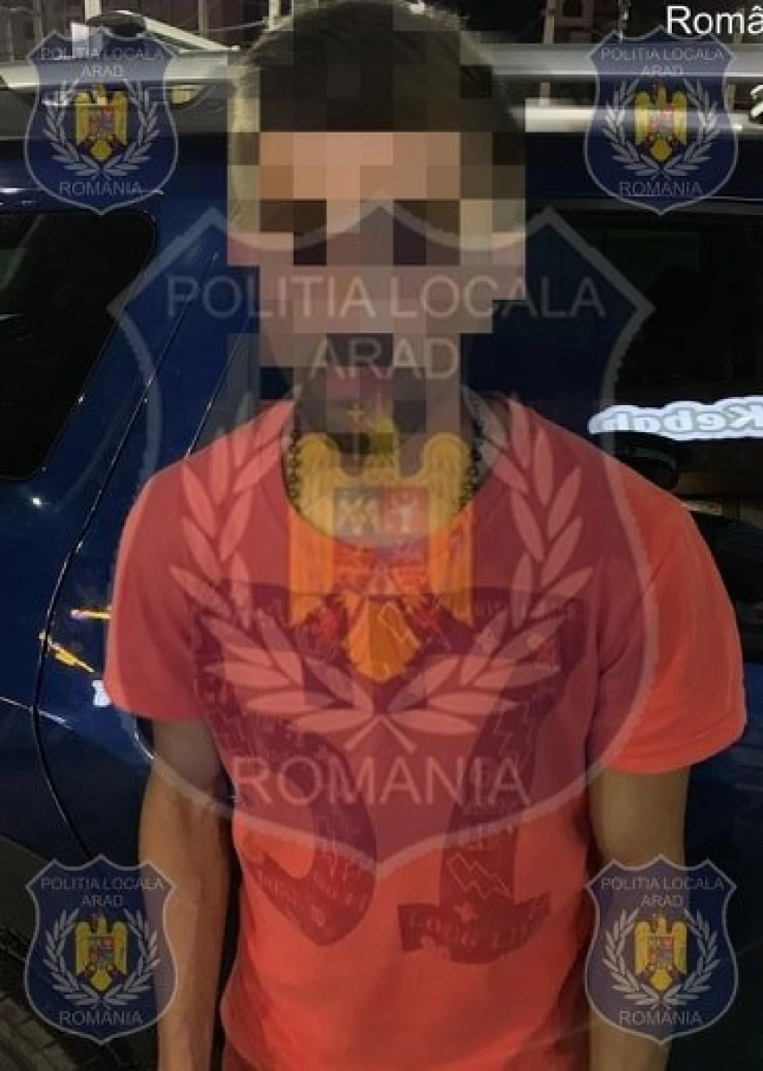 Cuțitar din Bacău, amendat de polițiștii locali din Arad