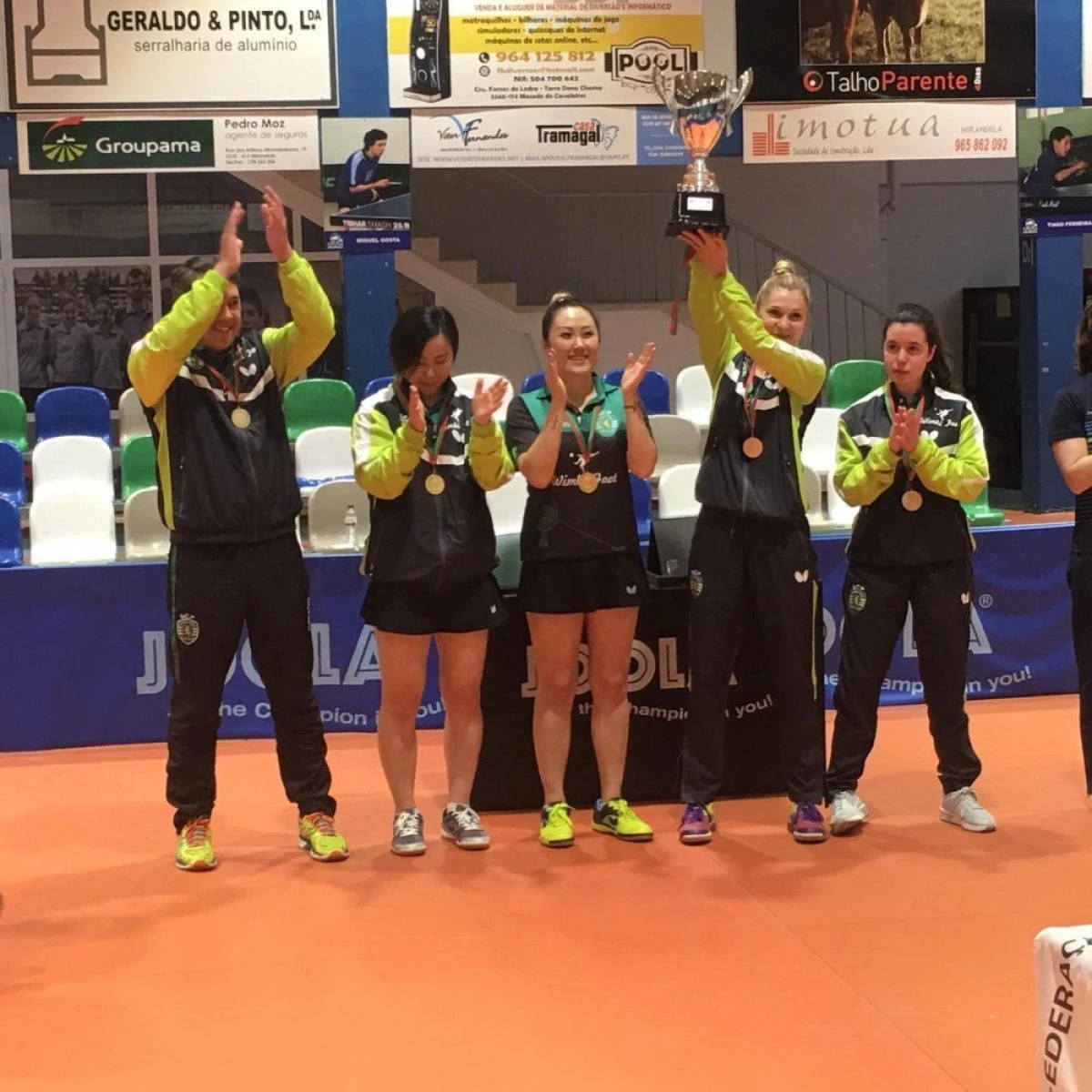 Dana Dodean a bifat „dubla” campionat-cupă, cu Sporting! (FOTO)