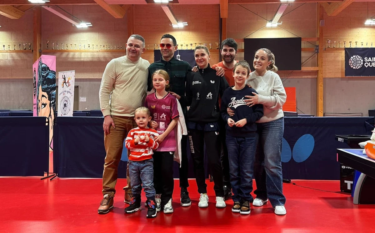 Dana Dodean și-a încheiat aseară, în Franța, cariera de excepție: Saint Quentin a organizat o frumoasă ceremonie de retragere! (FOTO)