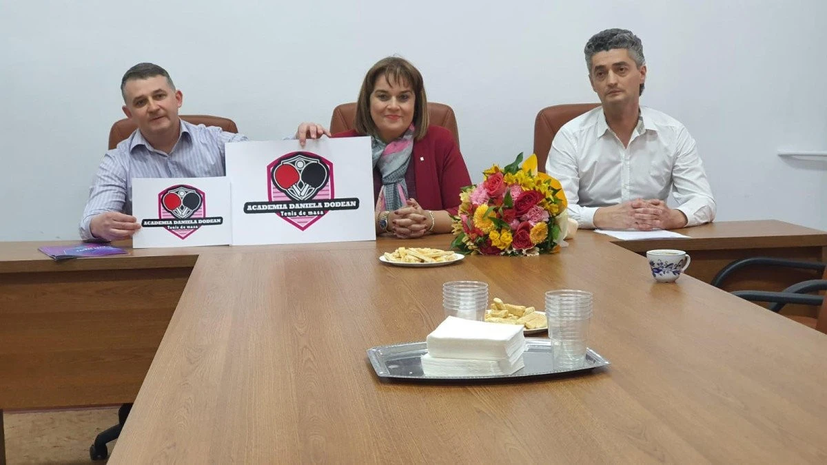 Daniela Dodean are Academie de tenis de masă! Implicare a UAV Arad, în proiectul internaţional