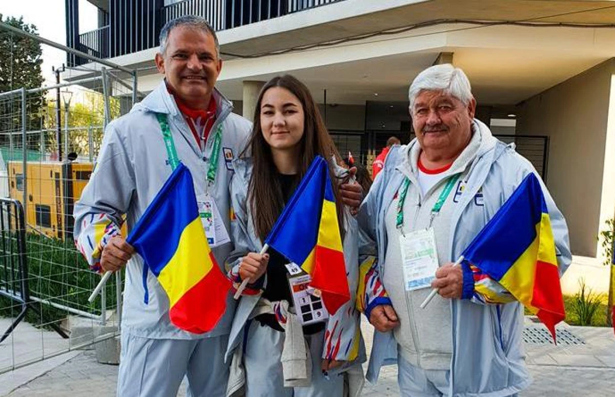Daria Haristiade a debutat la Jocurile Olimpice de Tineret
