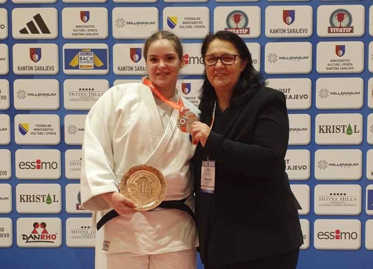 Daria Tudorache a cucerit bronzul pe tatami, la Cupa Europeană U21 din Sarajevo