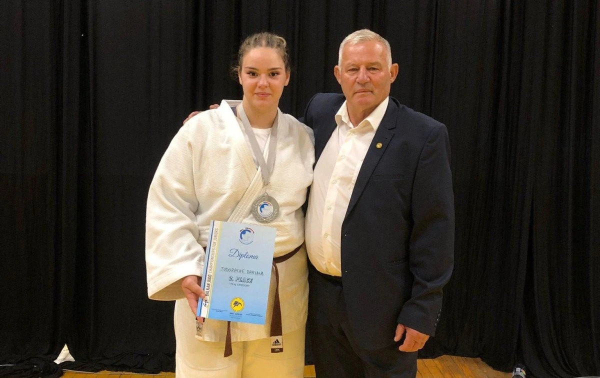 Daria Tudorache, legitimată la CSM Arad, este campioană și vicecampioană balcanică de junioare la judo!